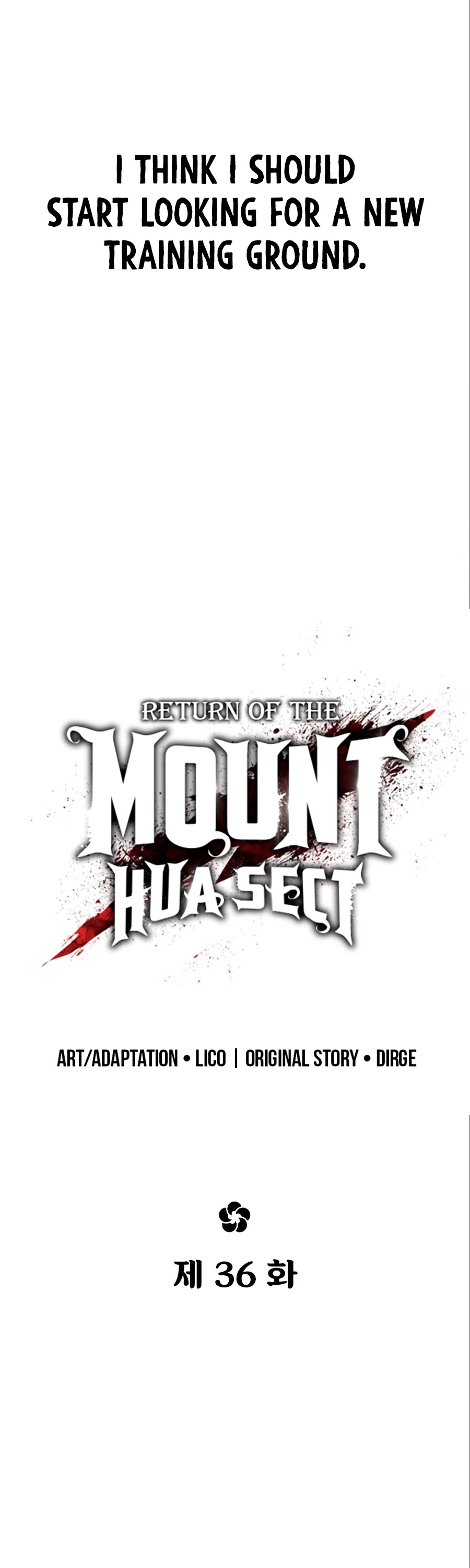Read Return of the Mount Hua Sect ENGLISH Manga Online