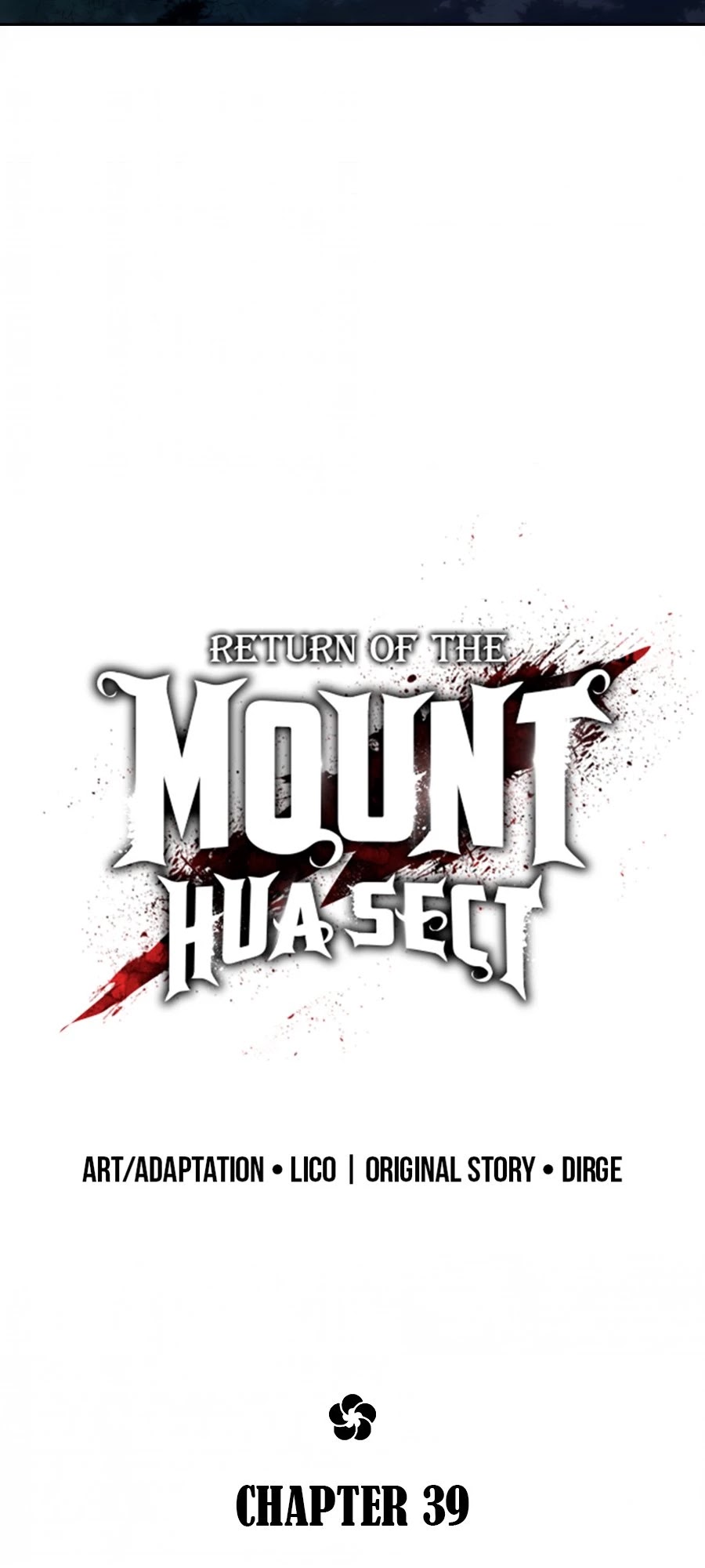 Read Return of the Mount Hua Sect ENGLISH Manga Online