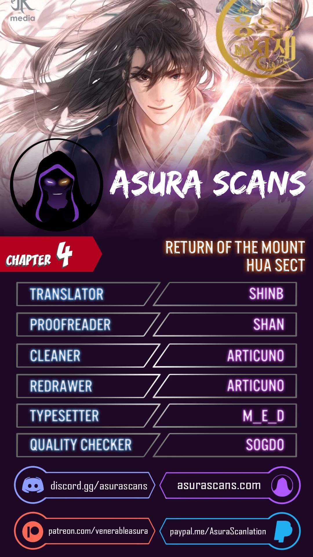 Read Return of the Mount Hua Sect ENGLISH Manga Online
