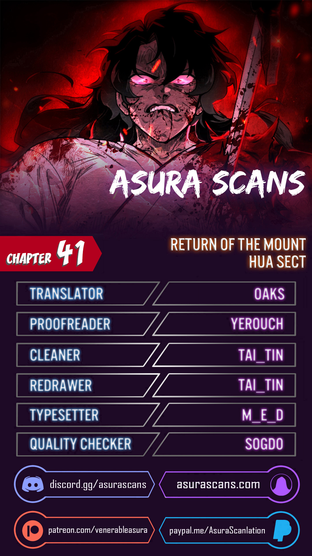 Read Return of the Mount Hua Sect ENGLISH Manga Online