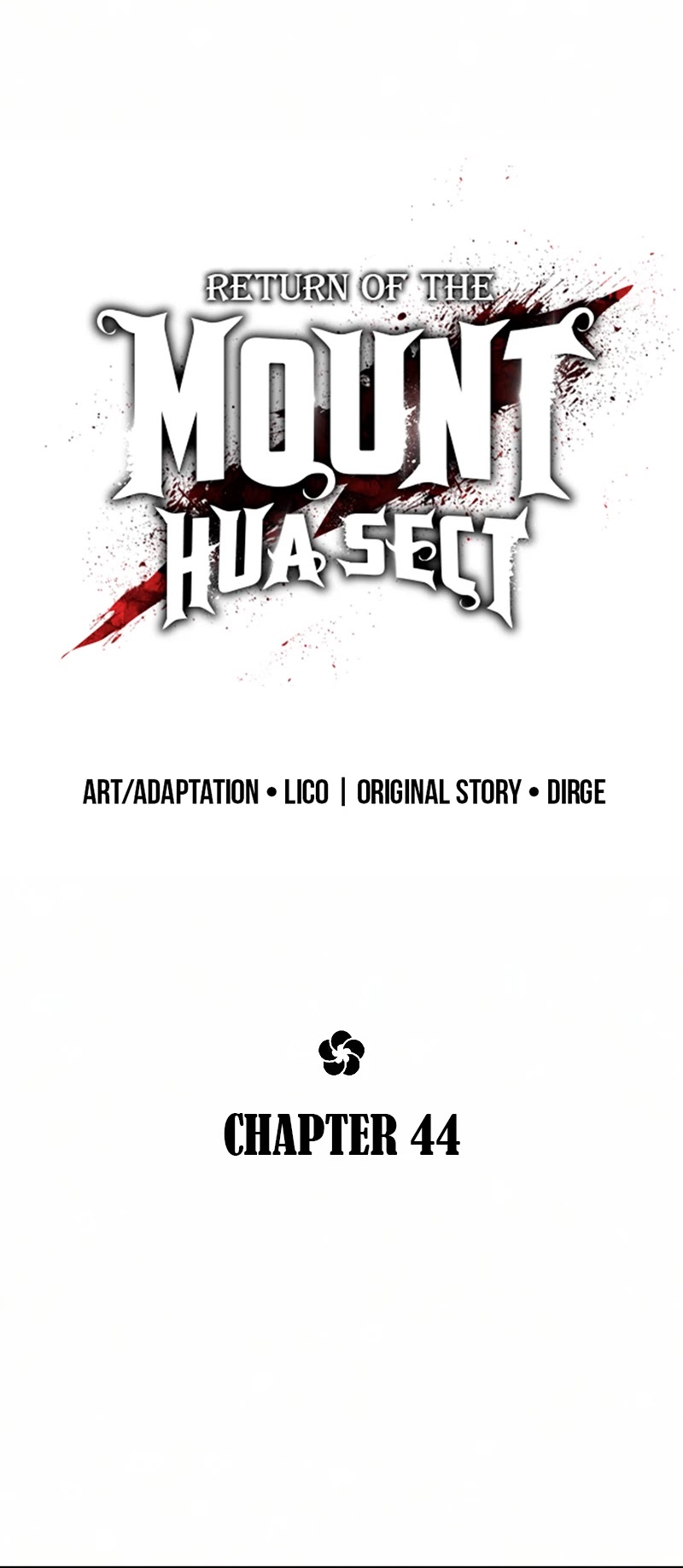 Read Return of the Mount Hua Sect ENGLISH Manga Online