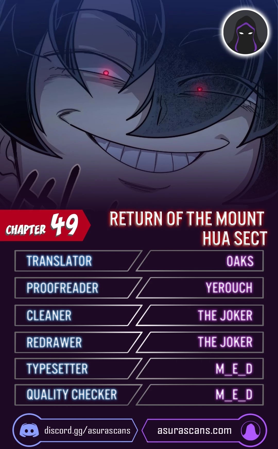 Read Return of the Mount Hua Sect ENGLISH Manga Online