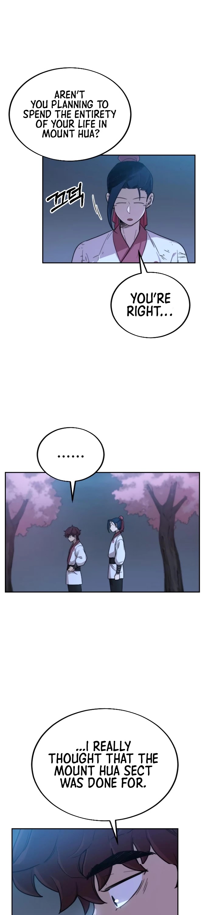 Read Return of the Mount Hua Sect ENGLISH Manga Online