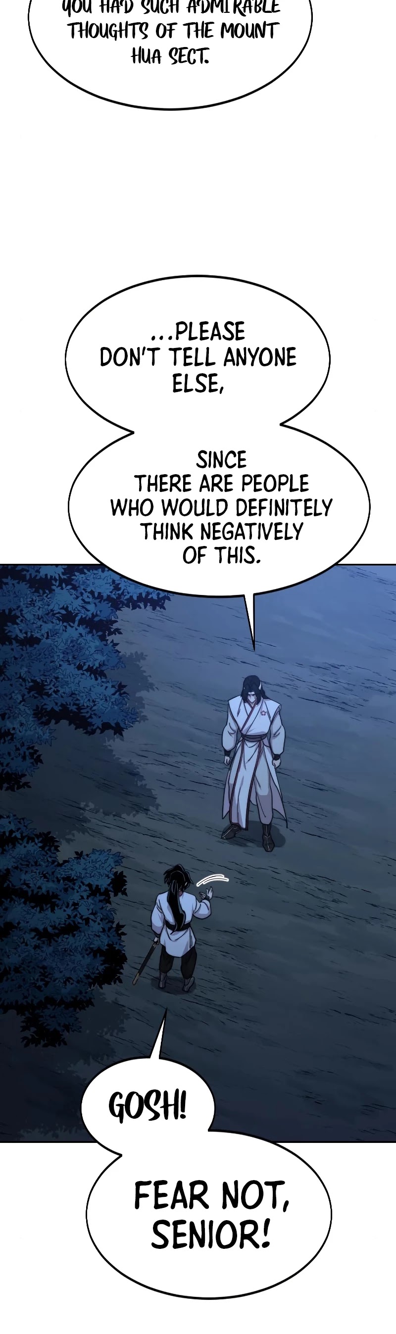 Read Return of the Mount Hua Sect ENGLISH Manga Online