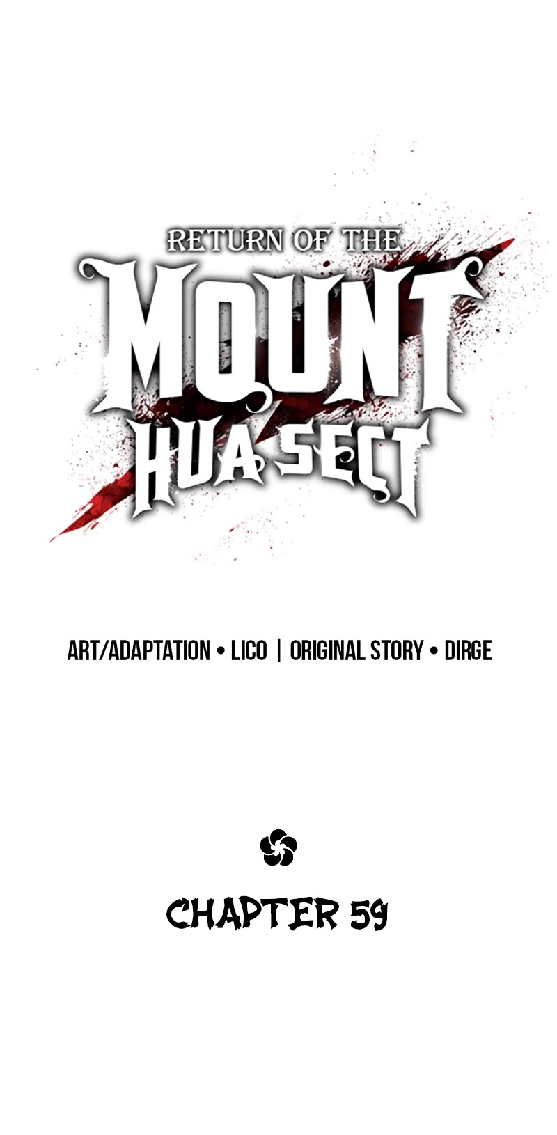 Read Return of the Mount Hua Sect ENGLISH Manga Online