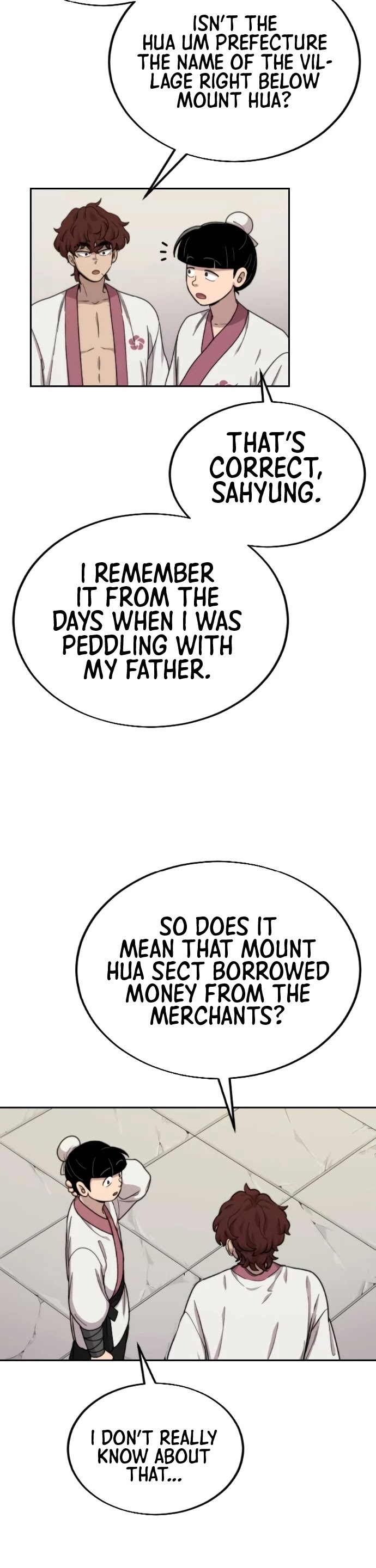 Read Return of the Mount Hua Sect ENGLISH Manga Online