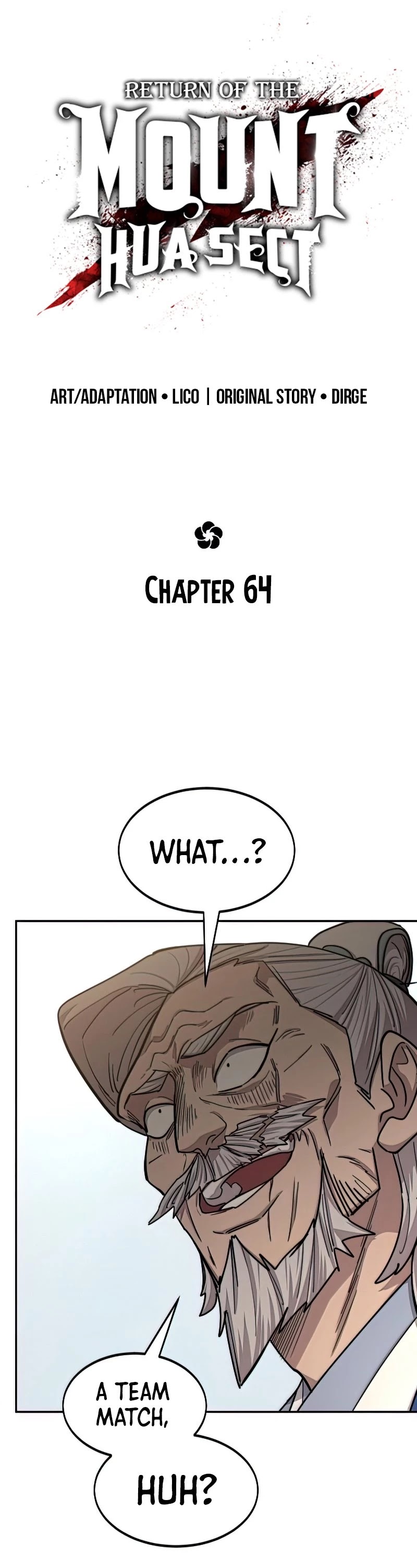 Read Return of the Mount Hua Sect ENGLISH Manga Online