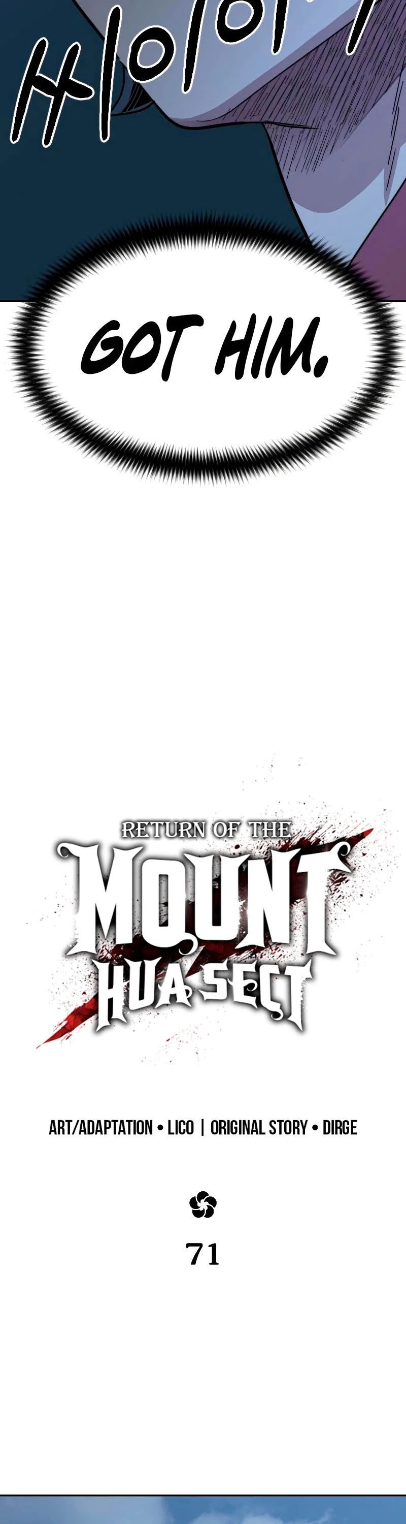 Read Return of the Mount Hua Sect ENGLISH Manga Online