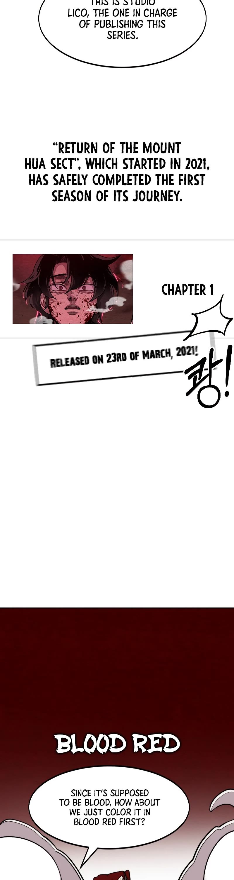 Read Return of the Mount Hua Sect ENGLISH Manga Online