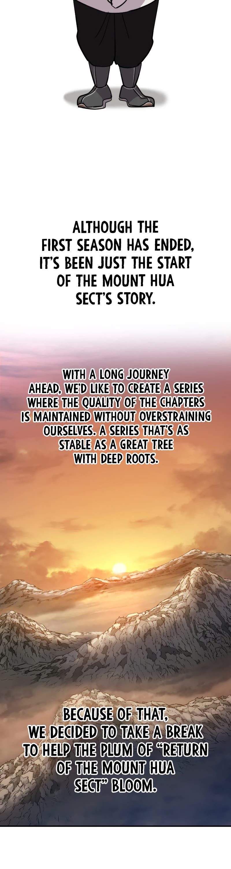 Read Return of the Mount Hua Sect ENGLISH Manga Online