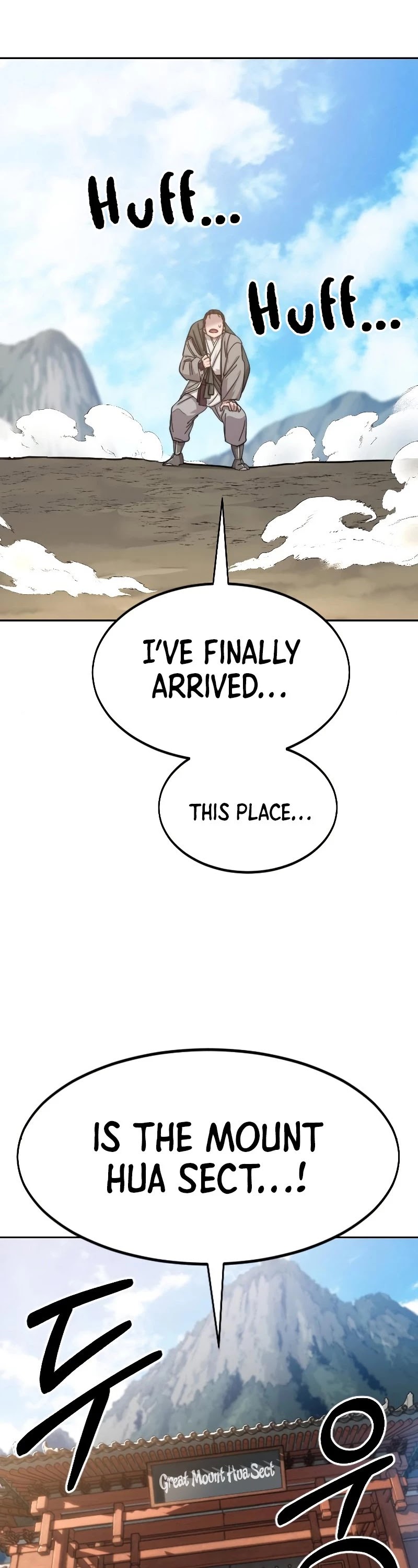 Read Return of the Mount Hua Sect ENGLISH Manga Online