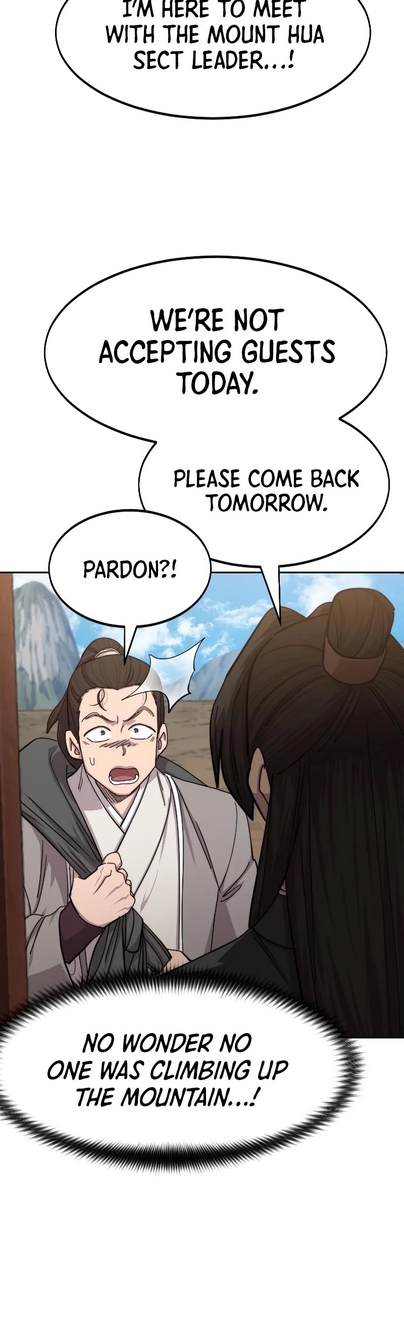 Read Return of the Mount Hua Sect ENGLISH Manga Online