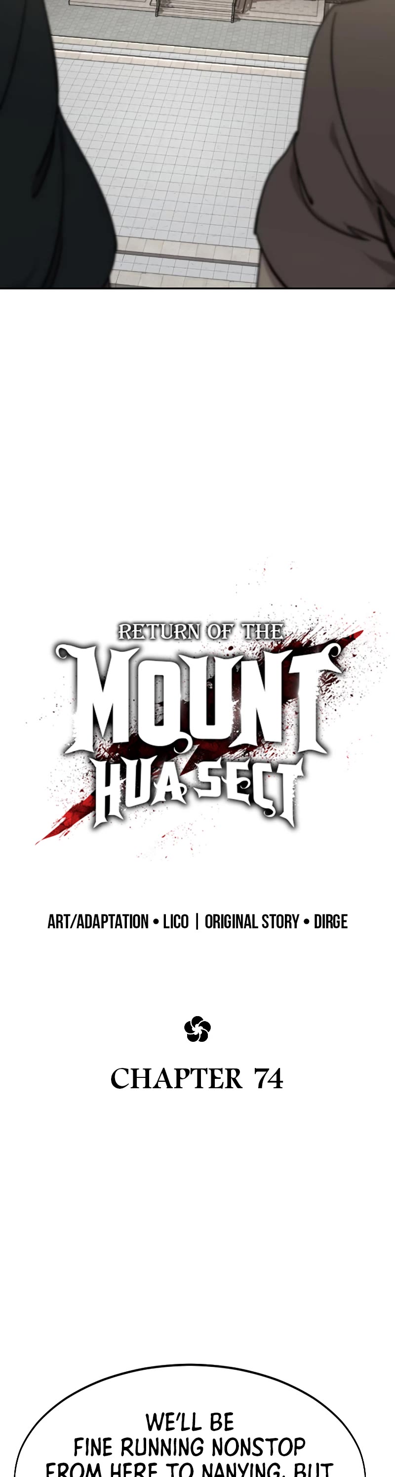 Read Return of the Mount Hua Sect ENGLISH Manga Online