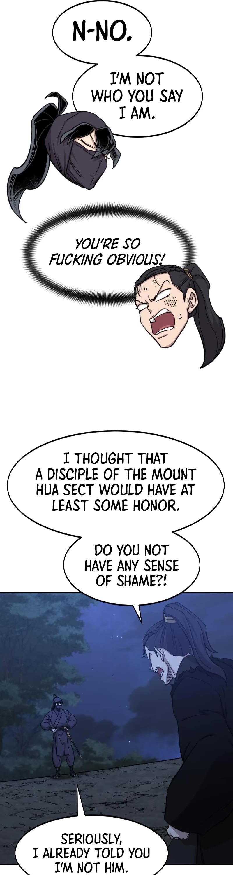 Read Return of the Mount Hua Sect ENGLISH Manga Online