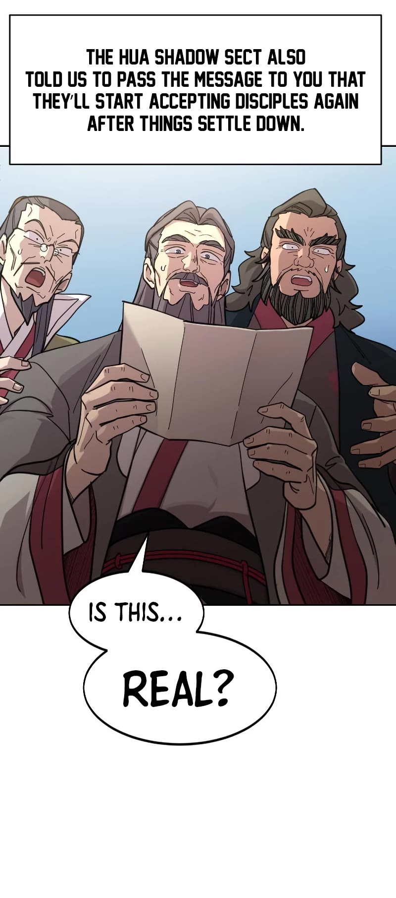 Read Return of the Mount Hua Sect ENGLISH Manga Online