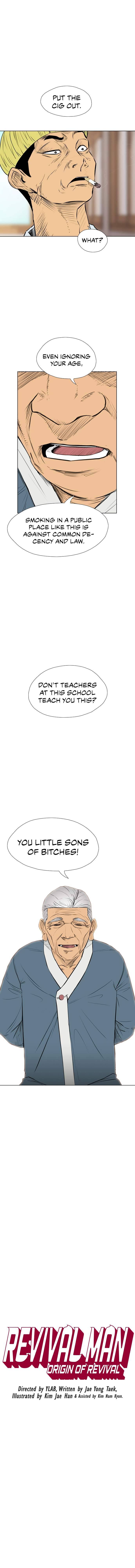 Read Revival Man ENGLISH Manga Online