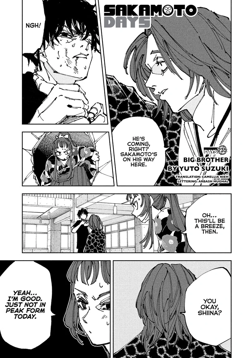 Read Sakamoto Days ENGLISH Manga Online