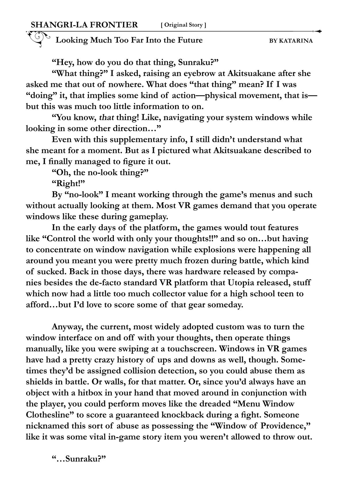 Read Shangri-La Frontier ENGLISH Manga Online