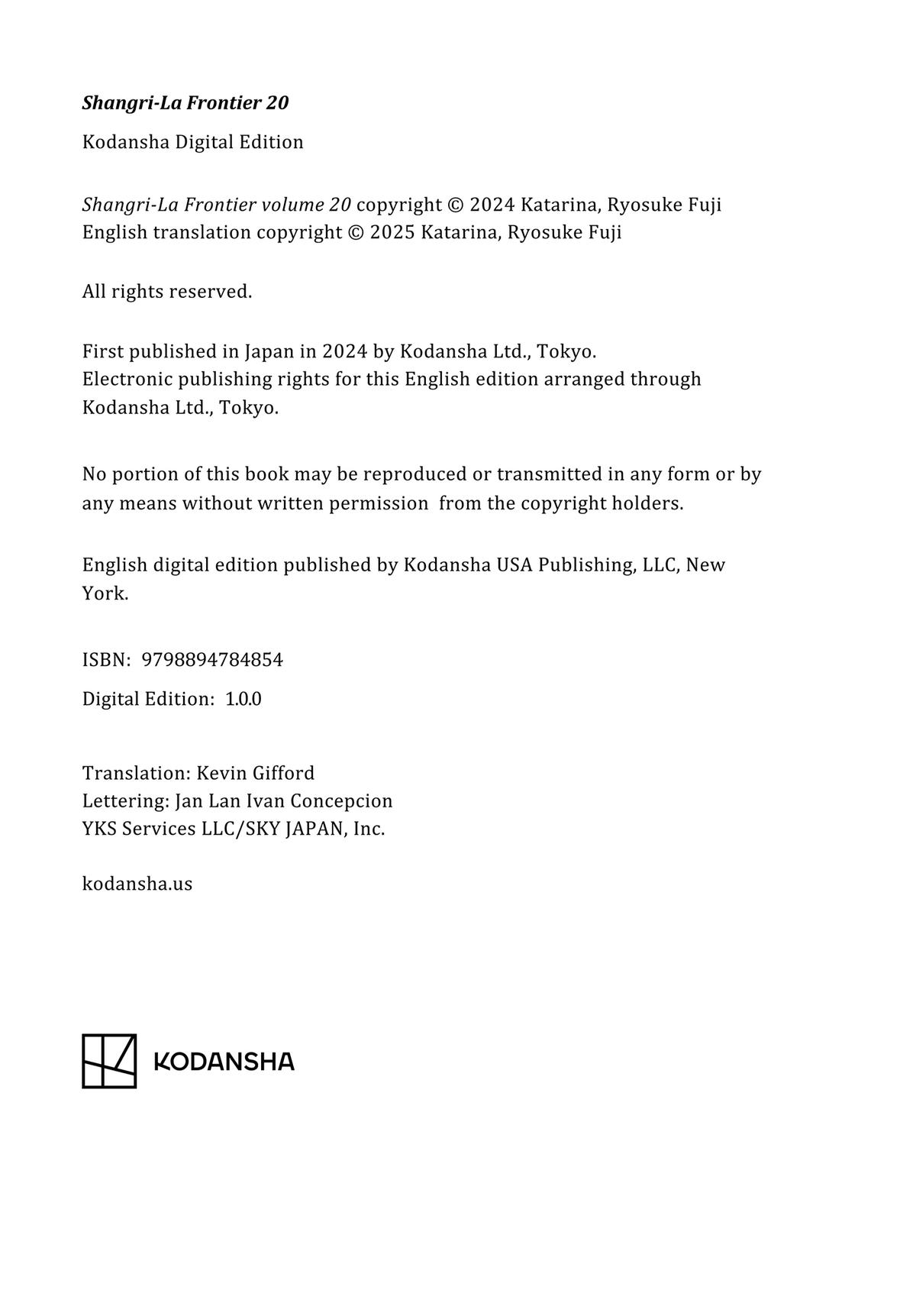 Read Shangri-La Frontier ENGLISH Manga Online