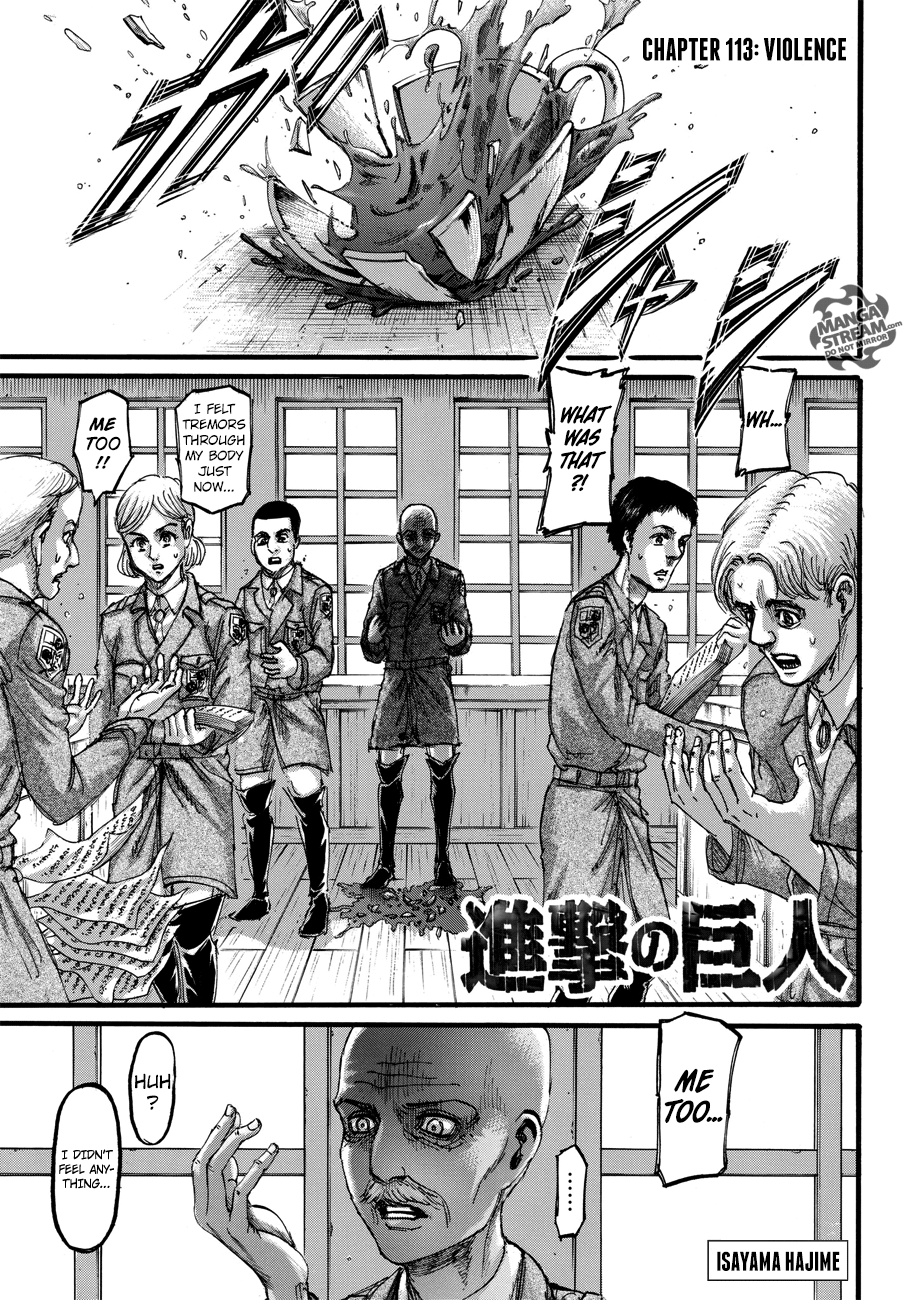 Read Shingeki no Kyojin ENGLISH Manga Online