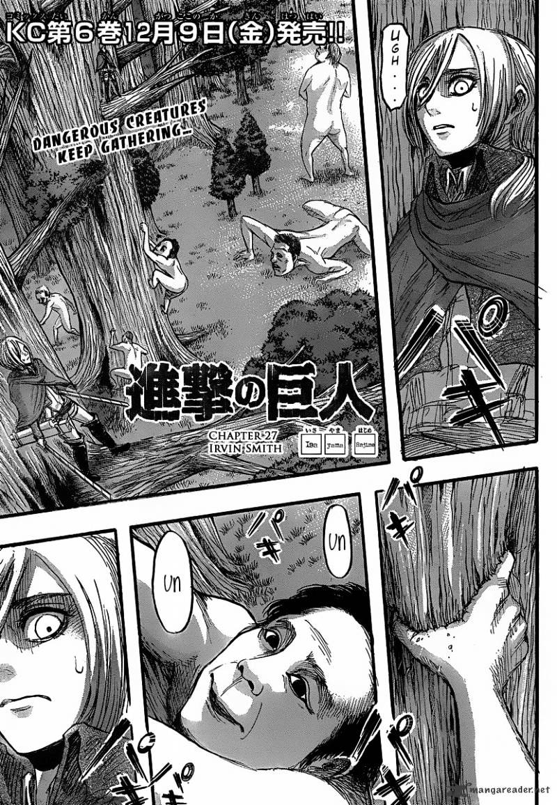 Read Shingeki no Kyojin ENGLISH Manga Online