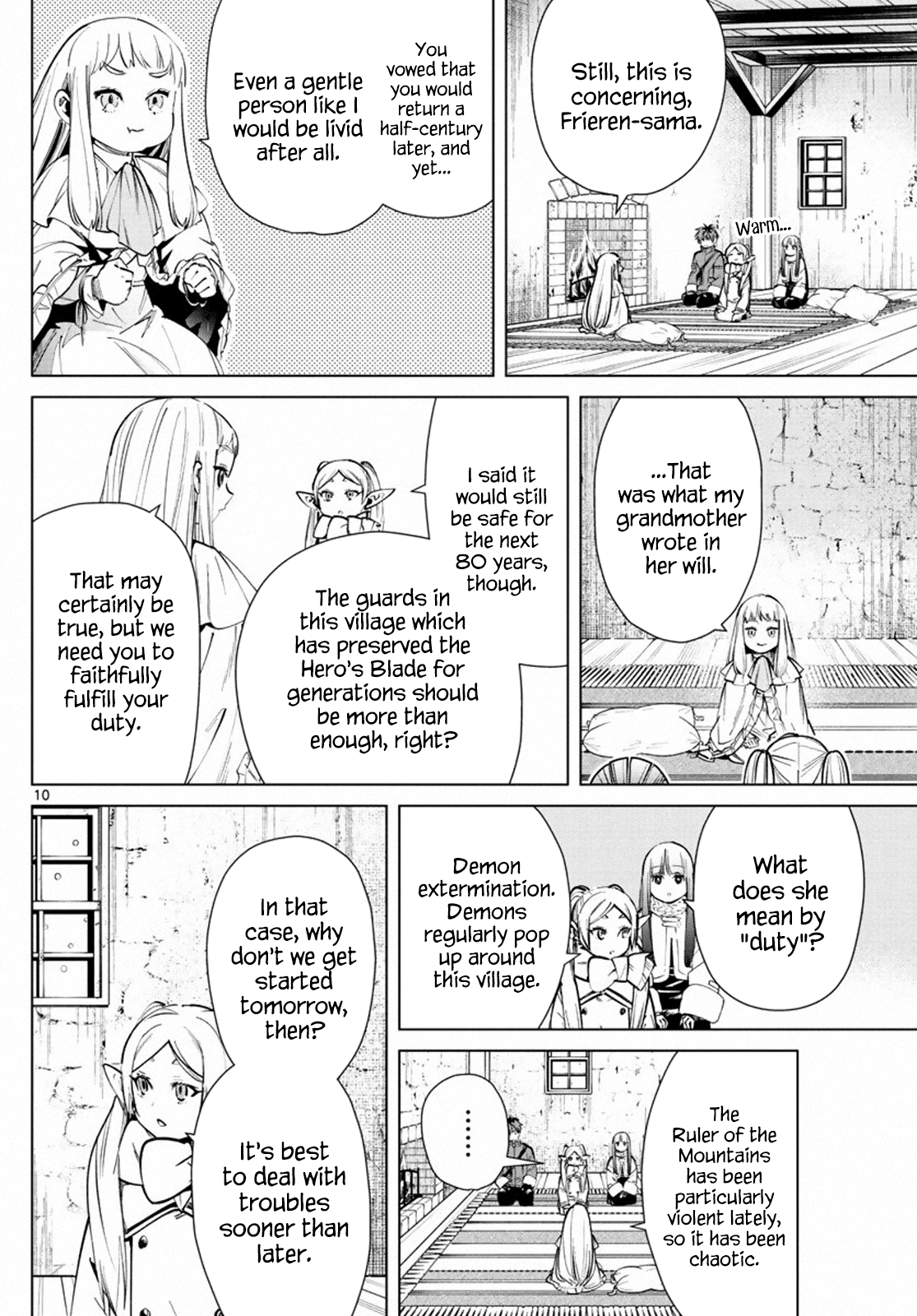 Read Sousou no Frieren ENGLISH Manga Online