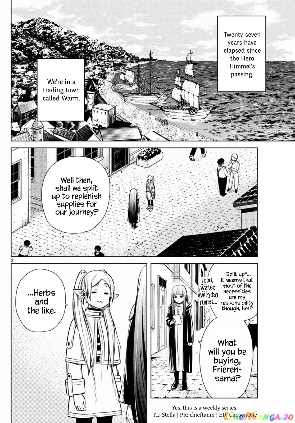 Read Sousou no Frieren ENGLISH Manga Online