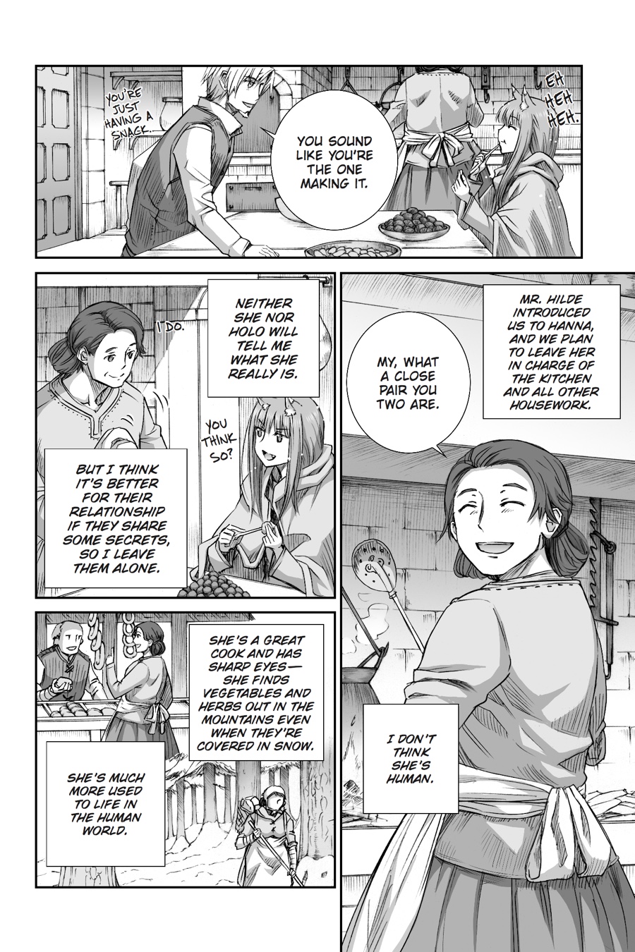 Read Spice and Wolf ENGLISH Manga Online