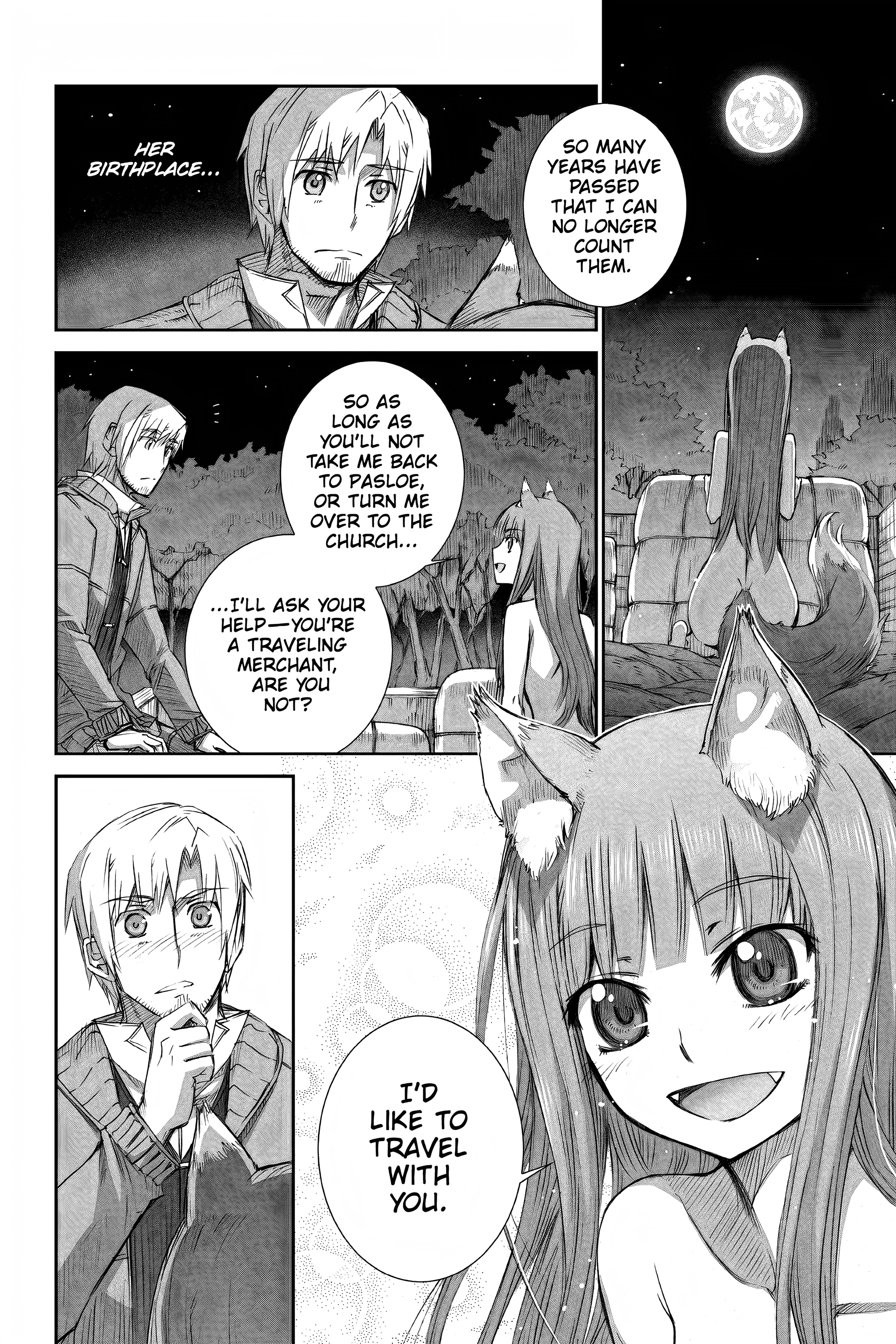 Read Spice and Wolf ENGLISH Manga Online
