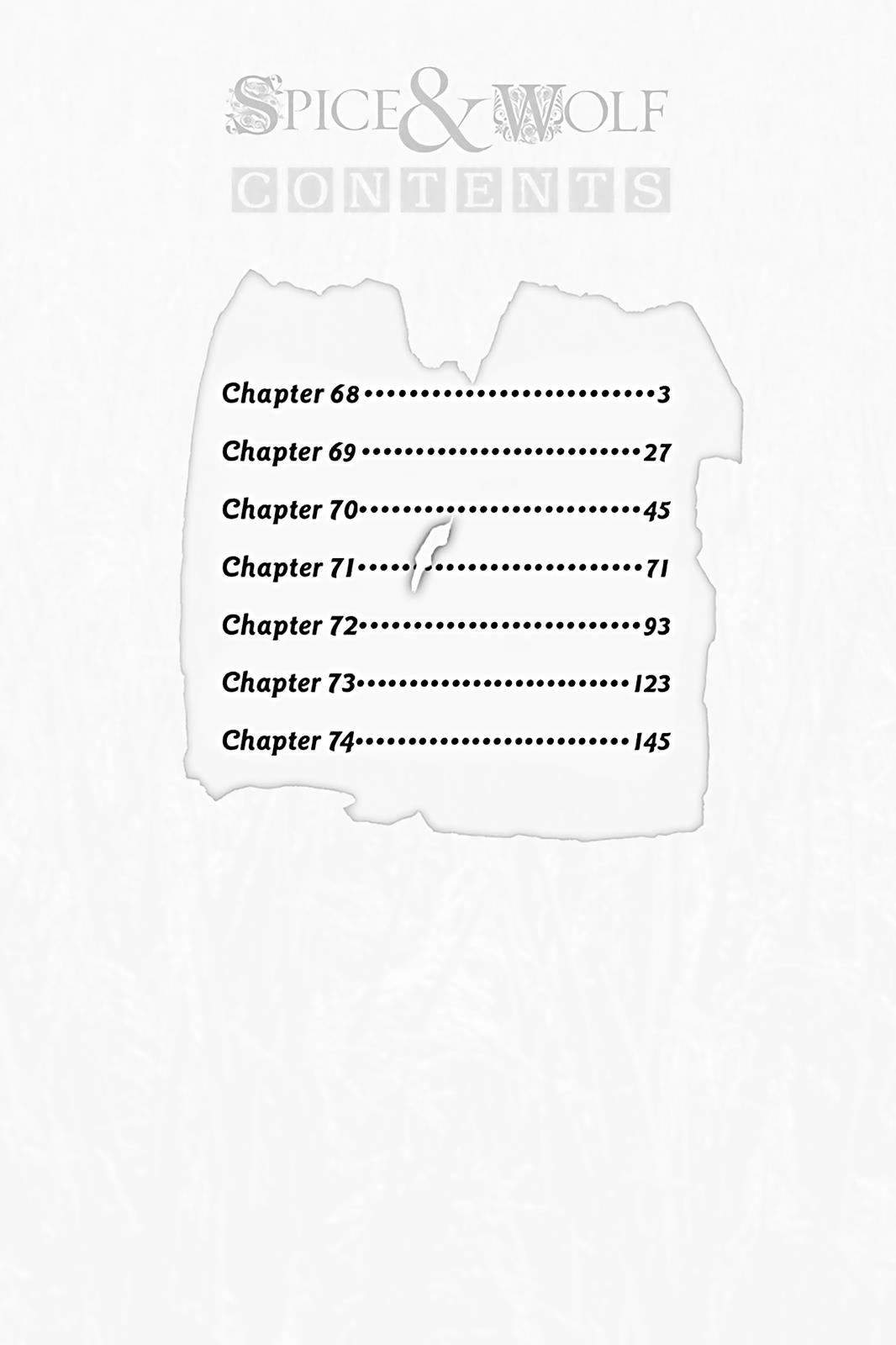 Read Spice and Wolf ENGLISH Manga Online