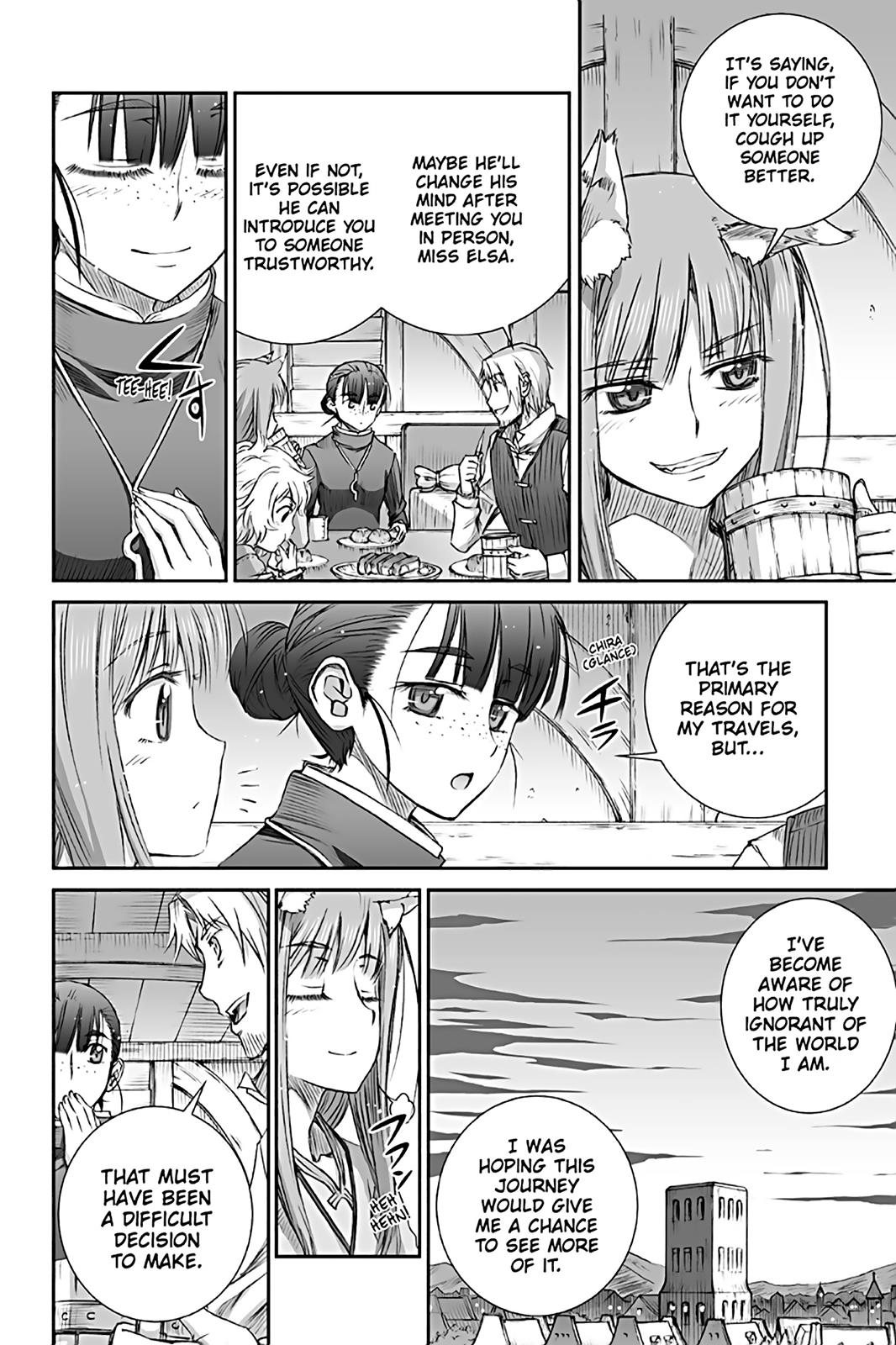 Read Spice and Wolf ENGLISH Manga Online