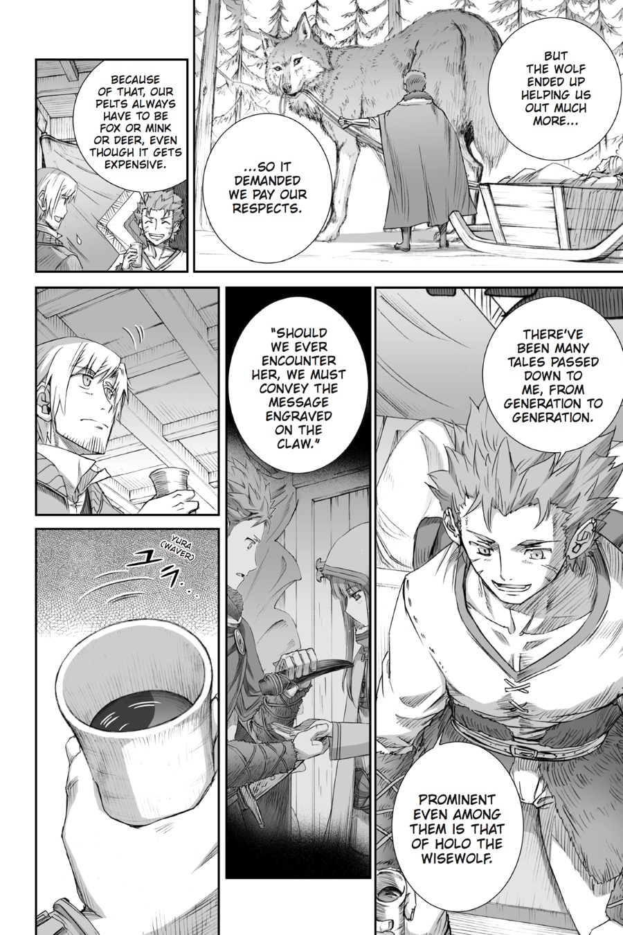 Read Spice and Wolf ENGLISH Manga Online