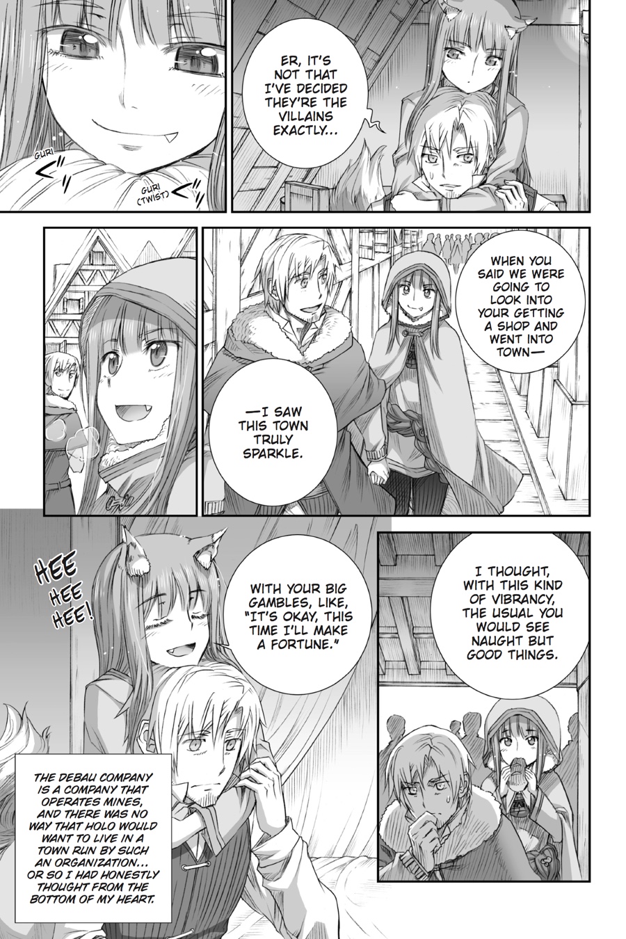 Read Spice and Wolf ENGLISH Manga Online
