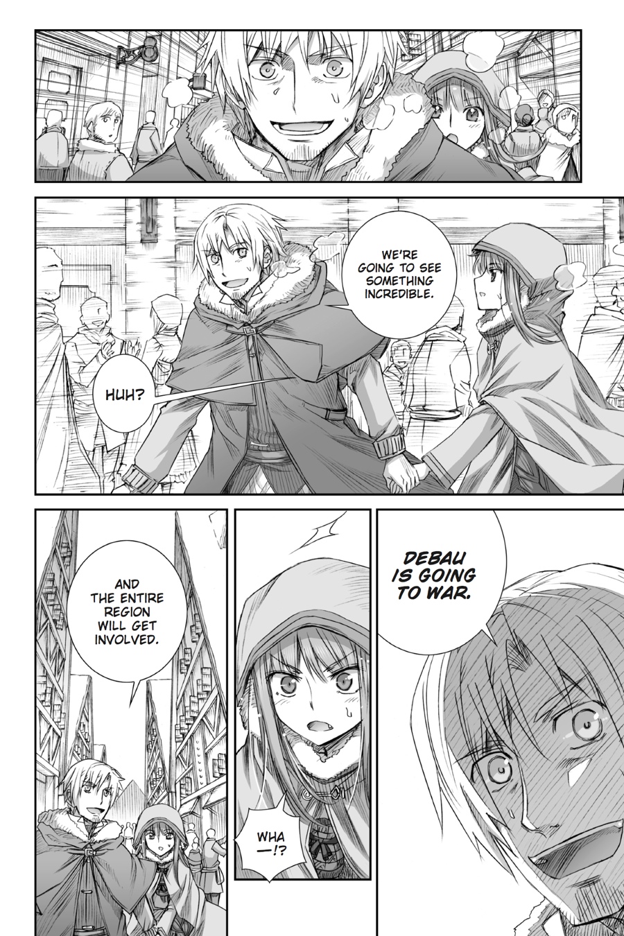 Read Spice and Wolf ENGLISH Manga Online