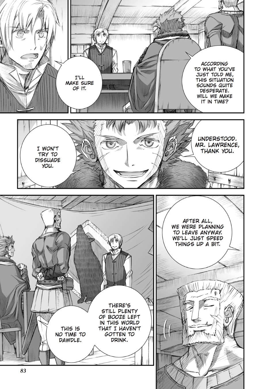 Read Spice and Wolf ENGLISH Manga Online