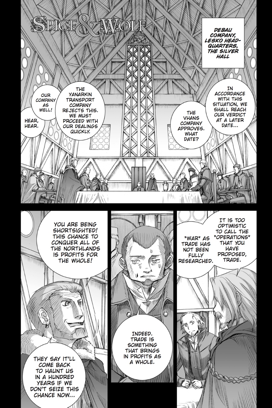 Read Spice and Wolf ENGLISH Manga Online