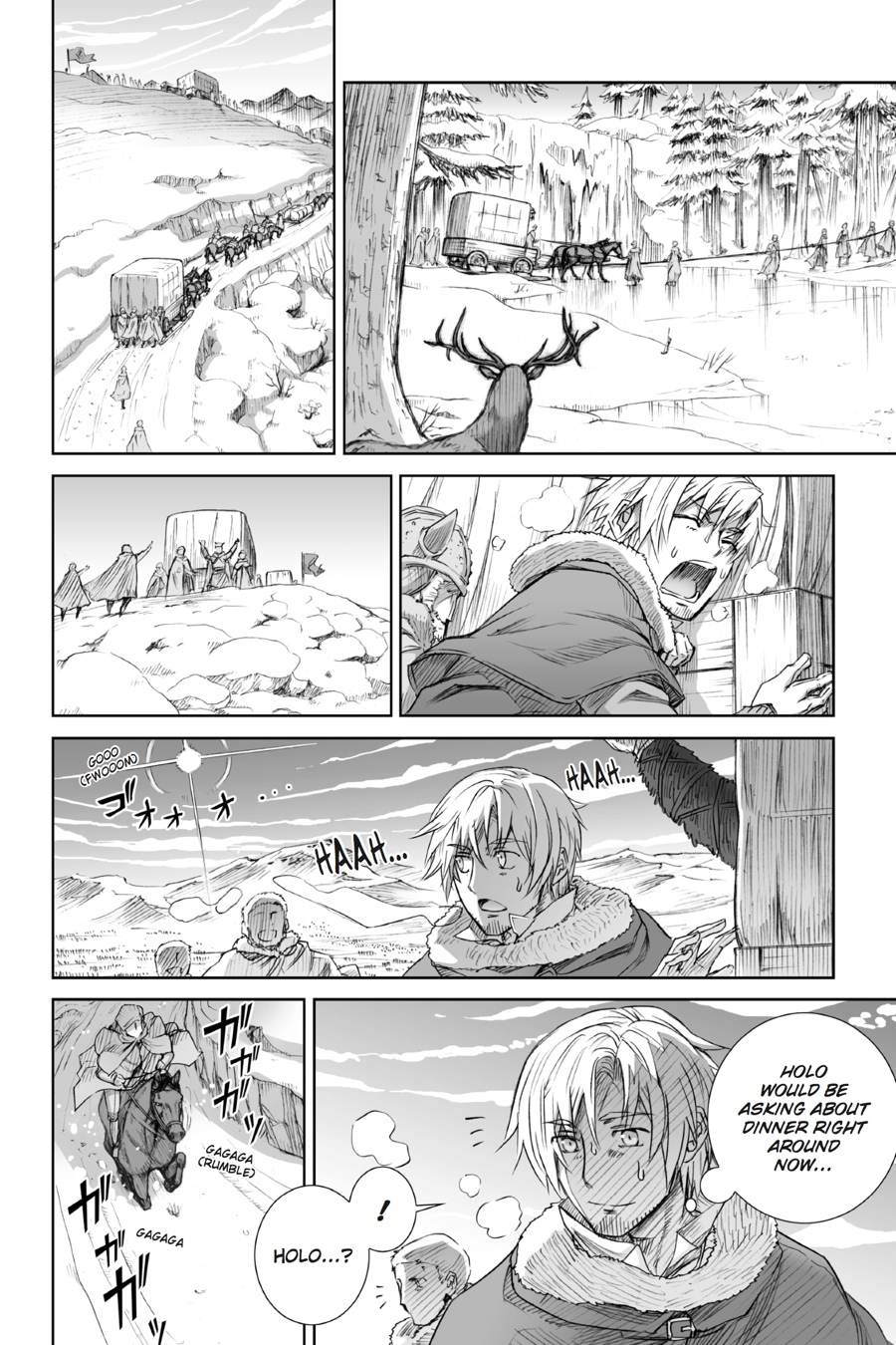 Read Spice and Wolf ENGLISH Manga Online