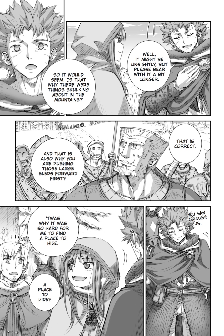 Read Spice and Wolf ENGLISH Manga Online