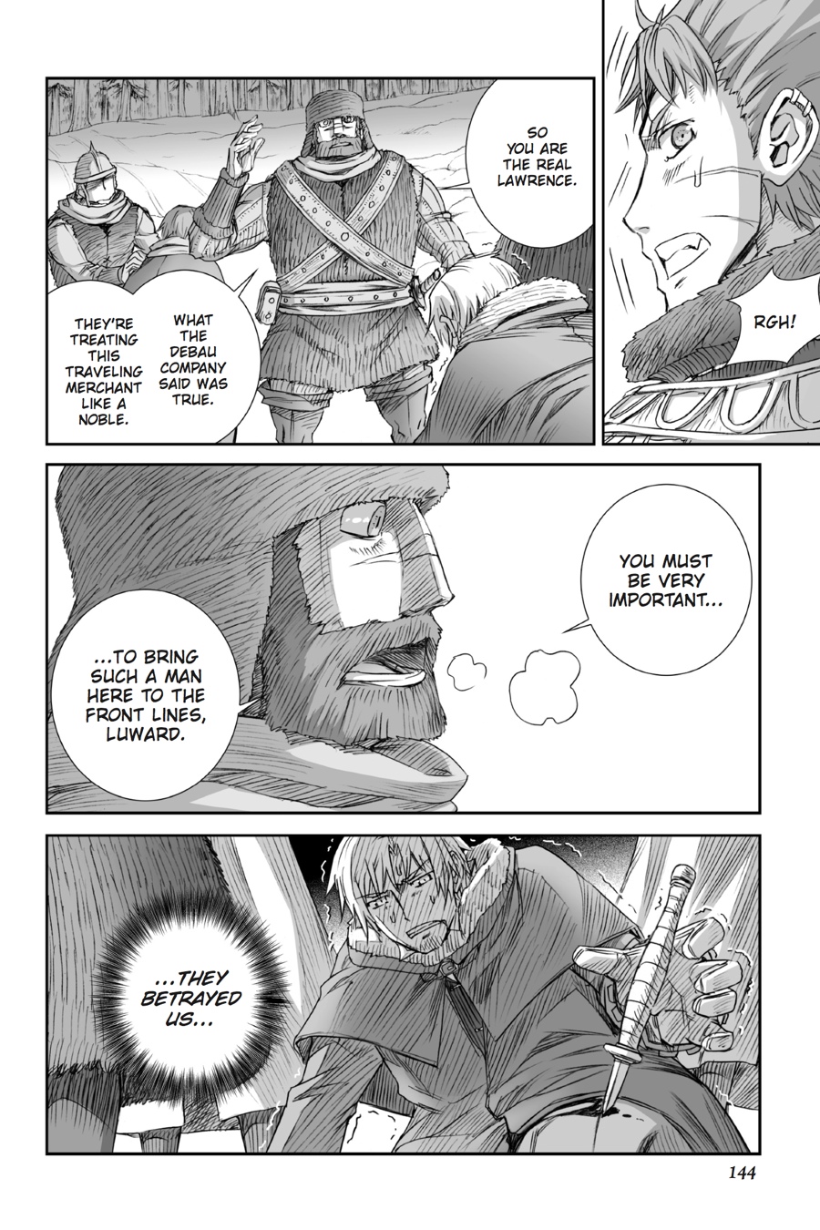 Read Spice and Wolf ENGLISH Manga Online