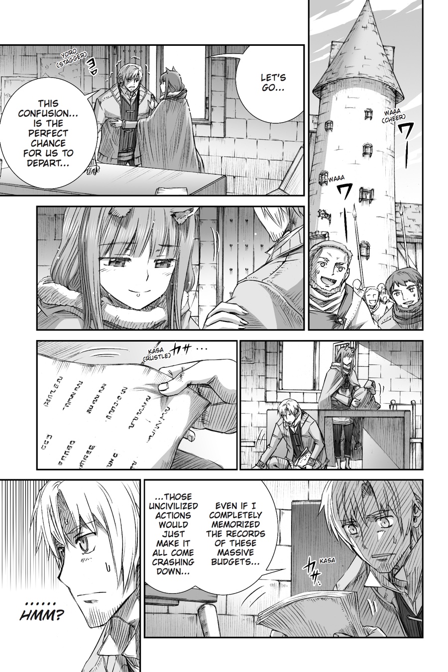 Read Spice and Wolf ENGLISH Manga Online