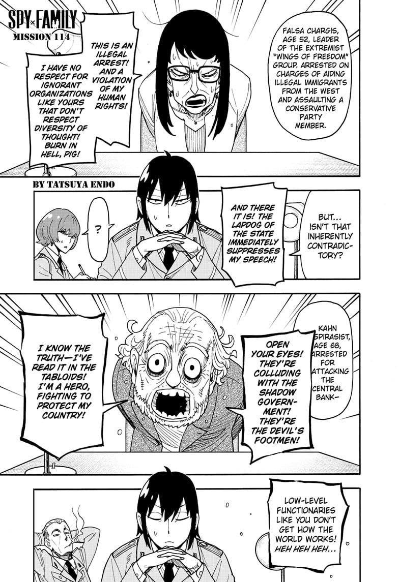 Read Spy x Family ENGLISH Manga Online