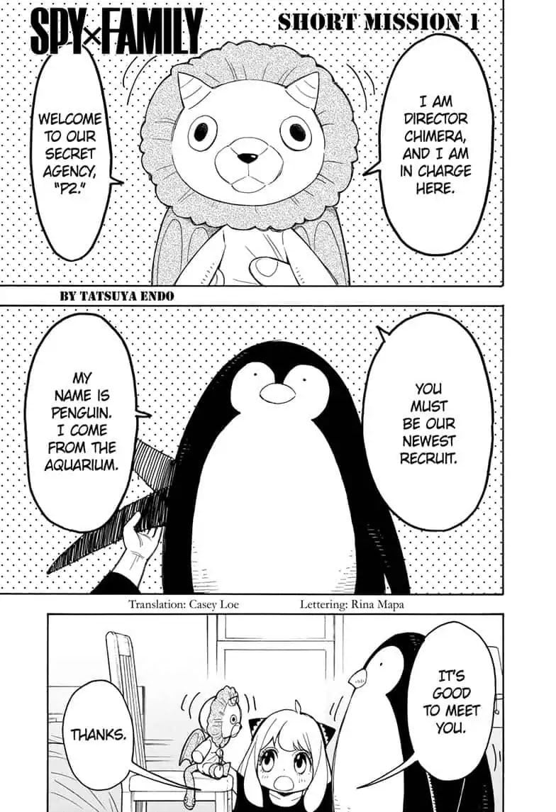 Read Spy x Family ENGLISH Manga Online