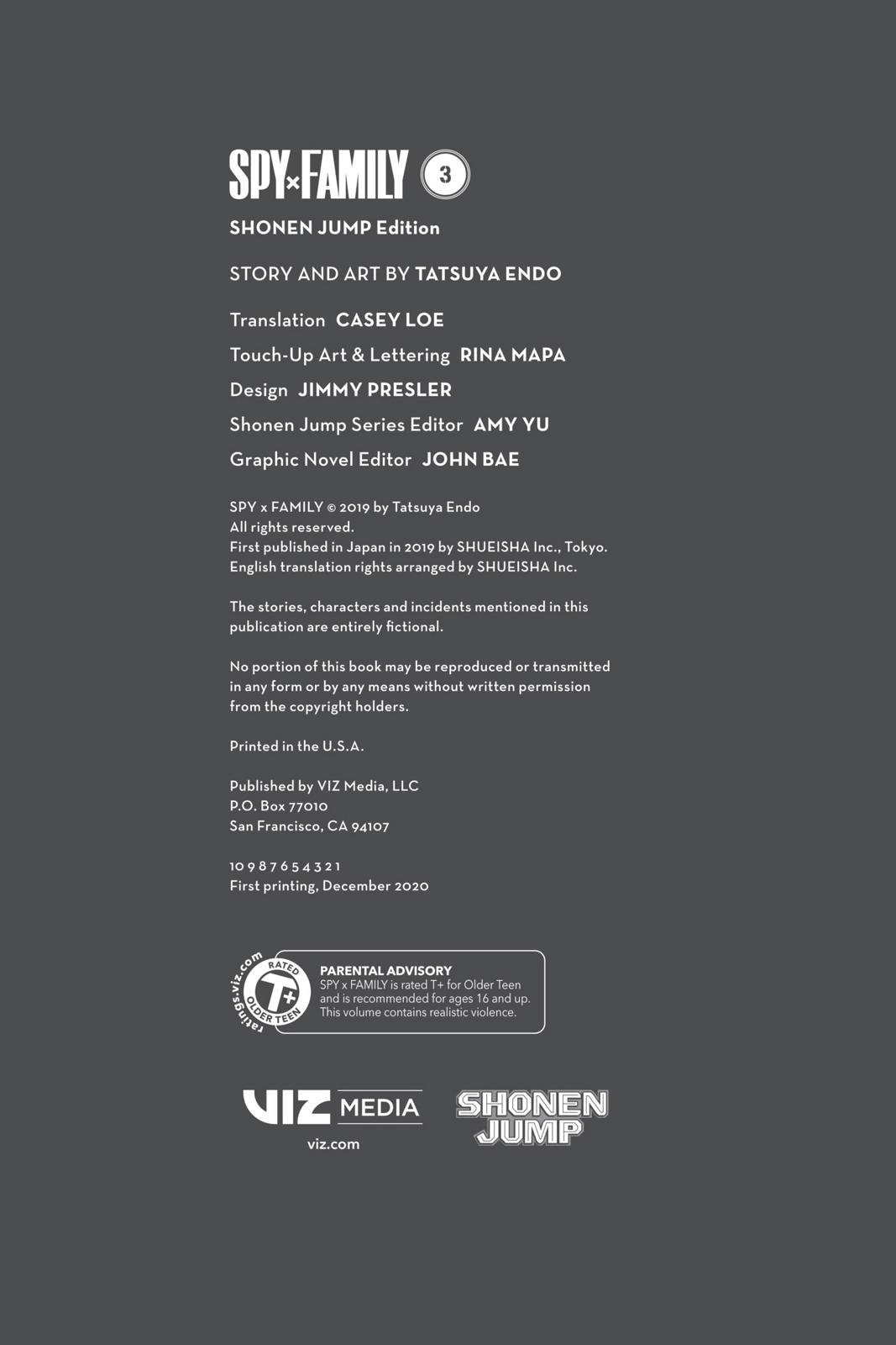 Read Spy x Family ENGLISH Manga Online