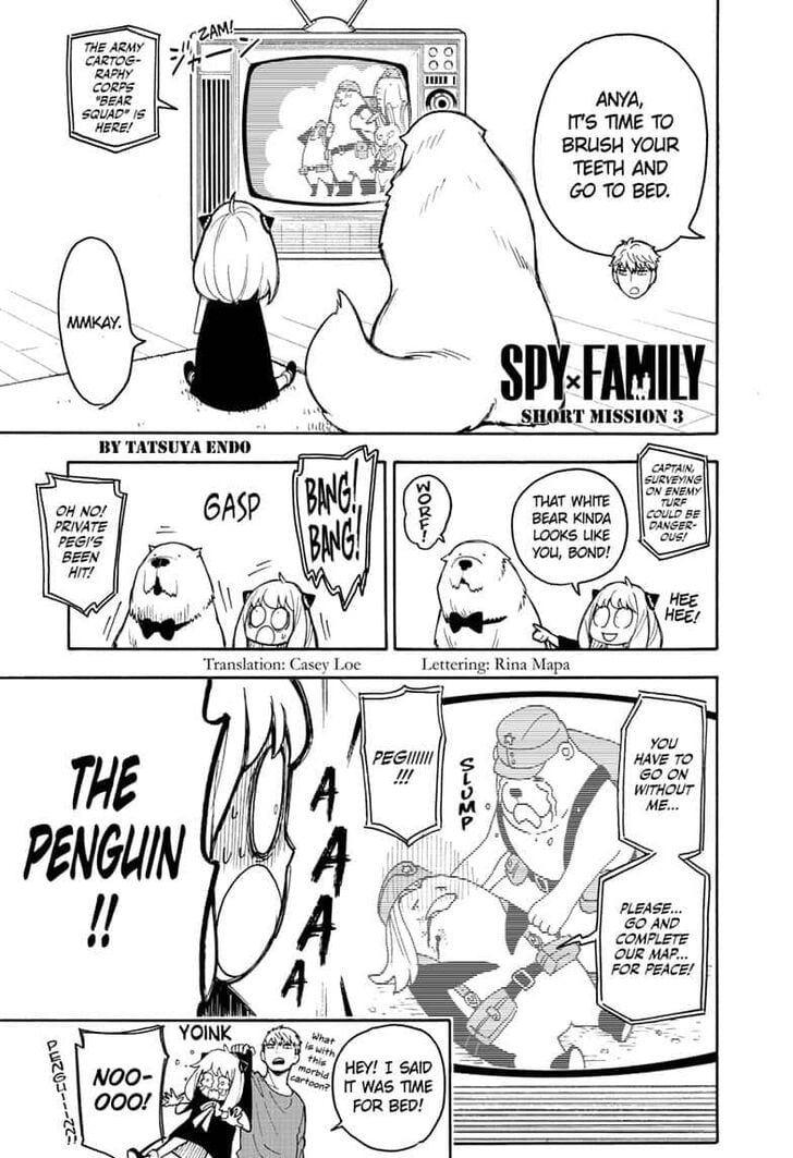 Read Spy x Family ENGLISH Manga Online