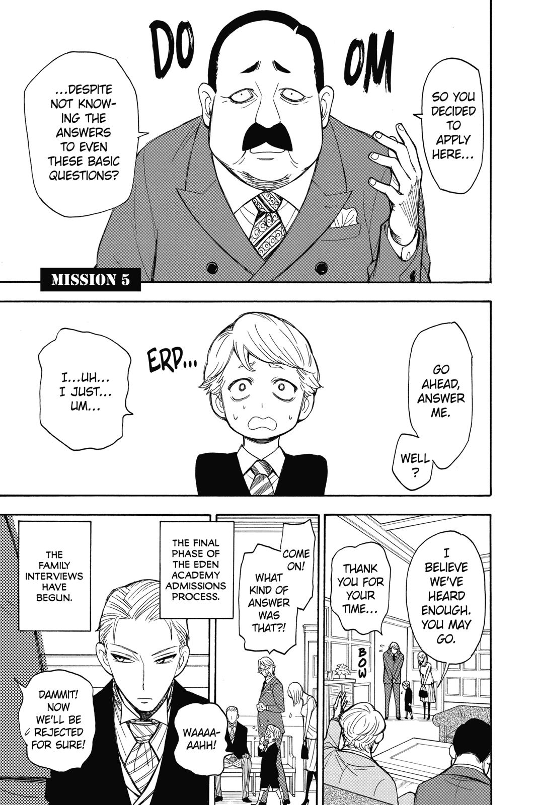 Read Spy x Family ENGLISH Manga Online