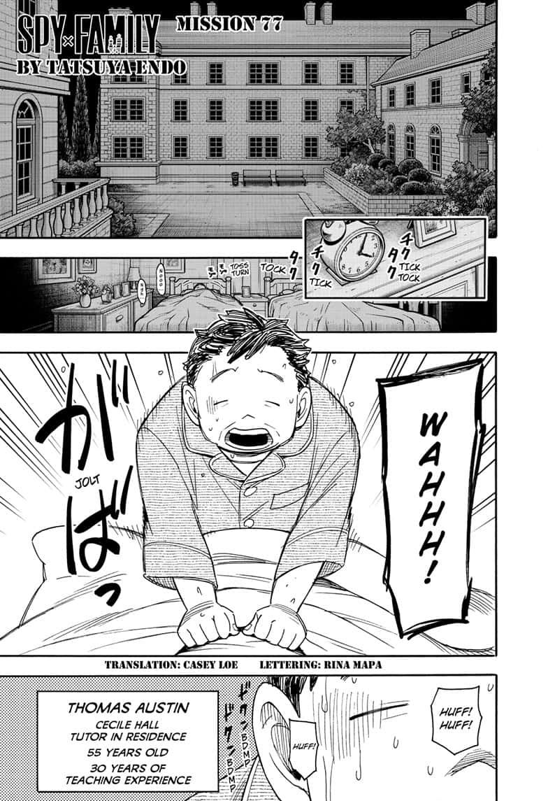 Read Spy x Family ENGLISH Manga Online