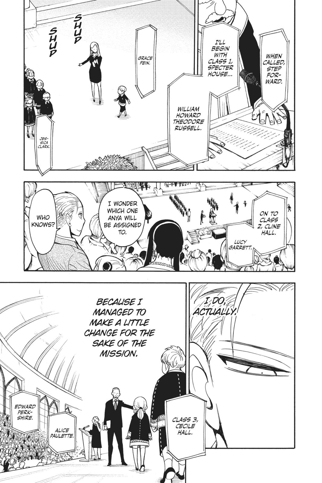 Read Spy x Family ENGLISH Manga Online