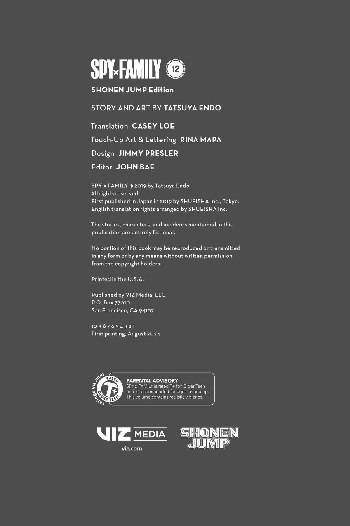 Read Spy x Family ENGLISH Manga Online