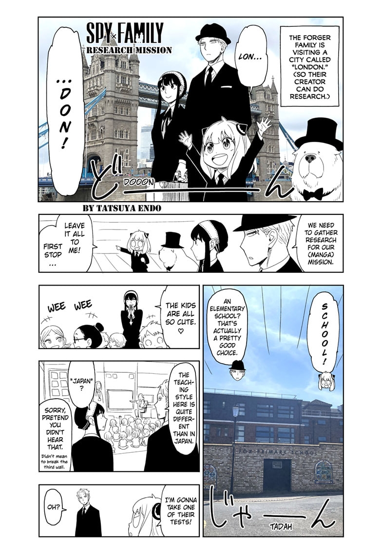 Read Spy x Family ENGLISH Manga Online