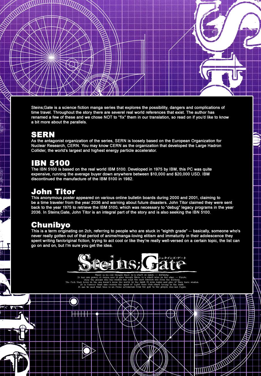 Read Steins;Gate ENGLISH Manga Online
